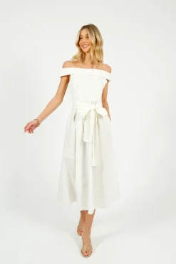 MM Prosit Dress in White
