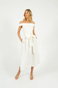 MM Prosit Dress in White