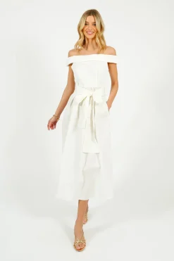 MM Prosit Dress in White