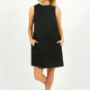 MM Racer Dress in Black