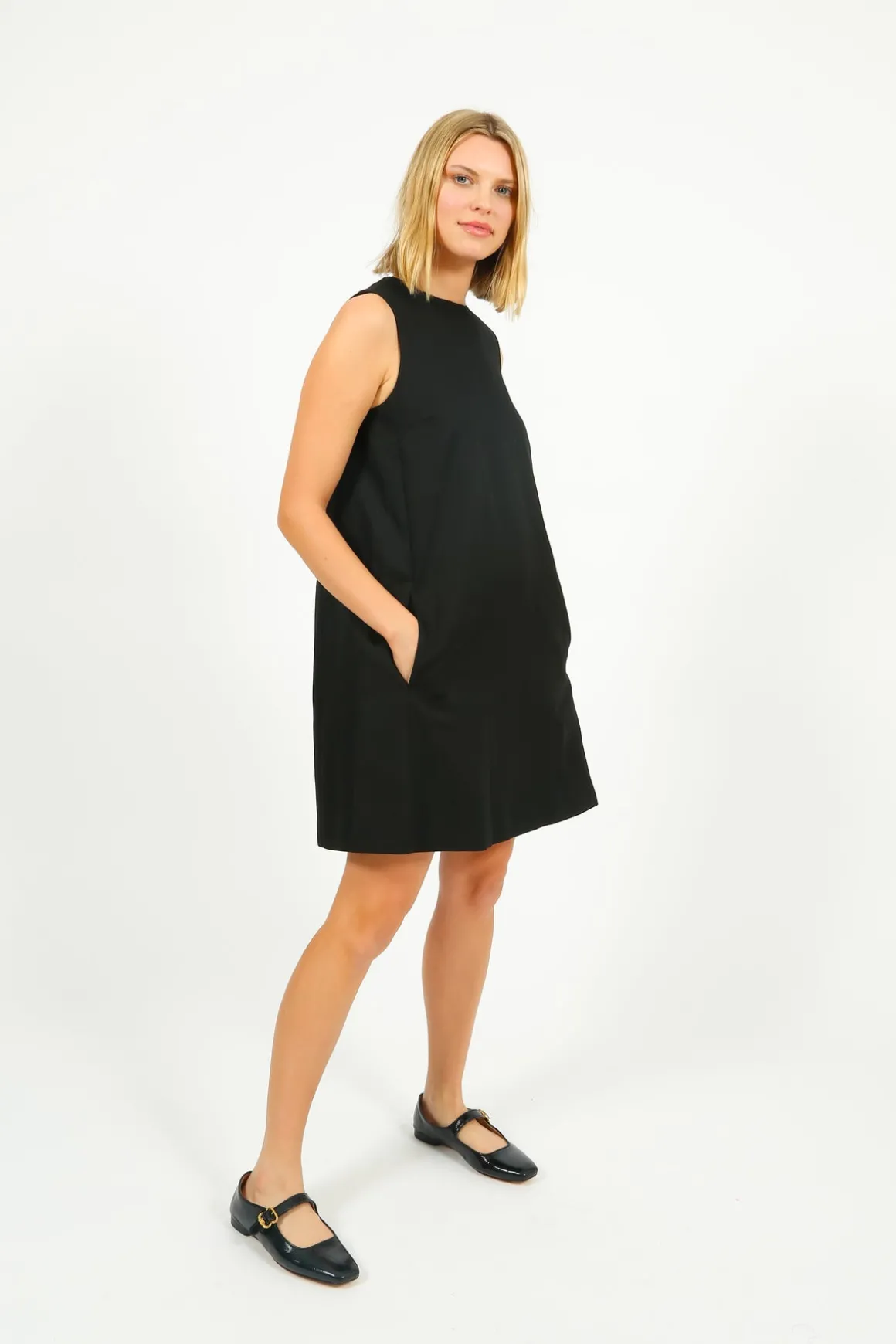 MM Racer Dress in Black