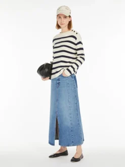 MM Vibo Stripe Knit in Navy
