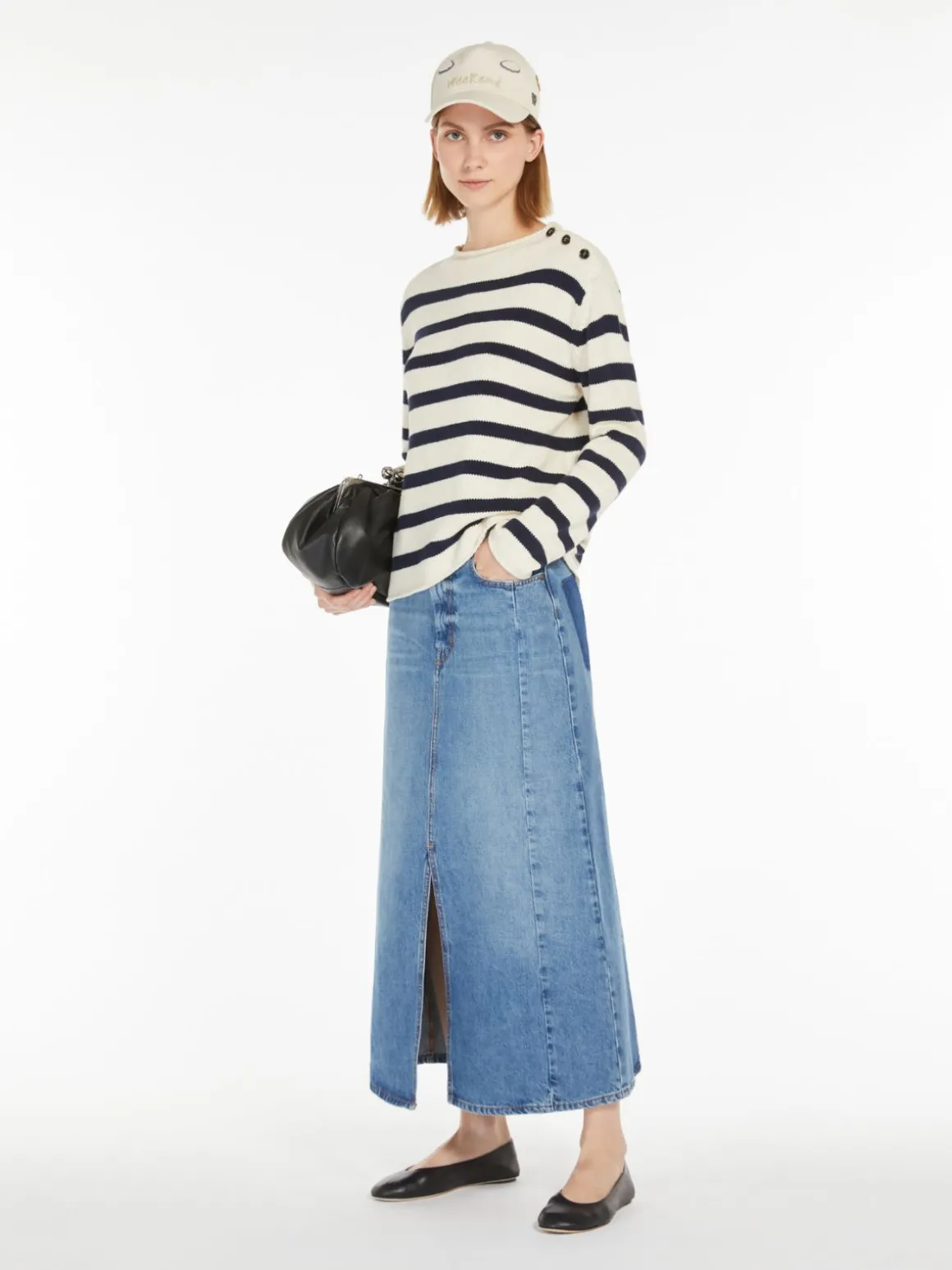 MM Vibo Stripe Knit in Navy