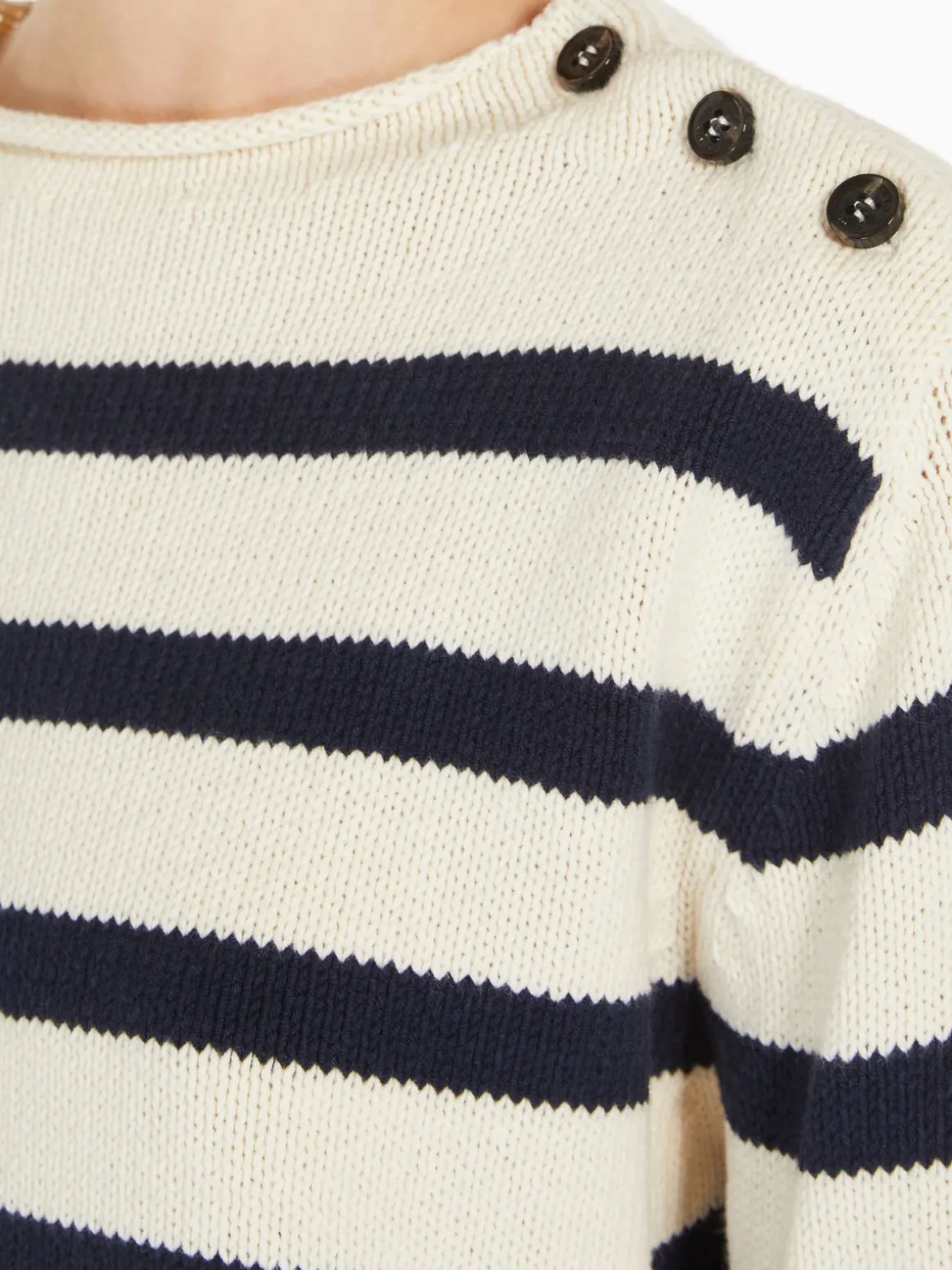 MM Vibo Stripe Knit in Navy