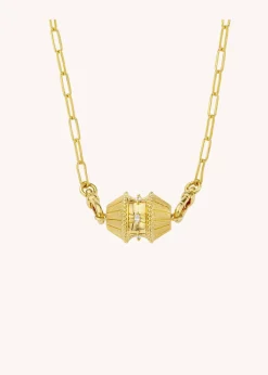 MYA BAY Gold Big Talisman Necklace