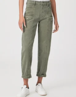 PAIGE Alexis Cargo in Vintage Ivy Green