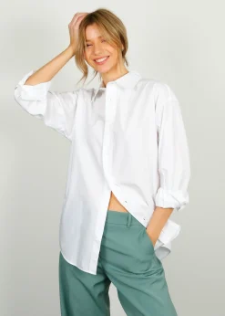 PARK Cotton Shirt in White
