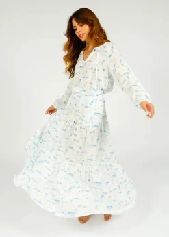 PP Ava Skirt in Landscapes White