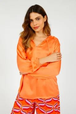 PP Fleur Top in Salmon