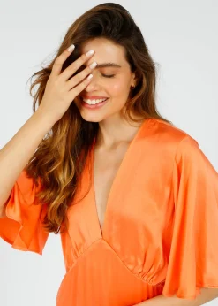 PP Willow Dress in Salmon