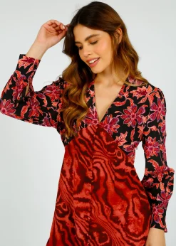 PPL Opal Dress in Floral 04, Watercolour 03