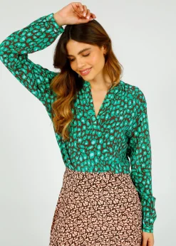 PPL Sandy Shirt in Leo 03 Green Leo