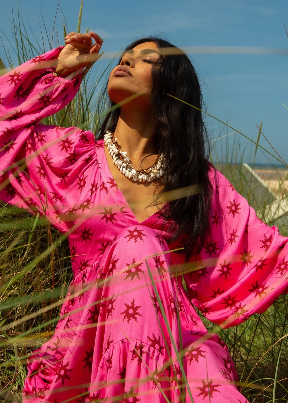 PPL Sofia Dress in Sun 04 Pink