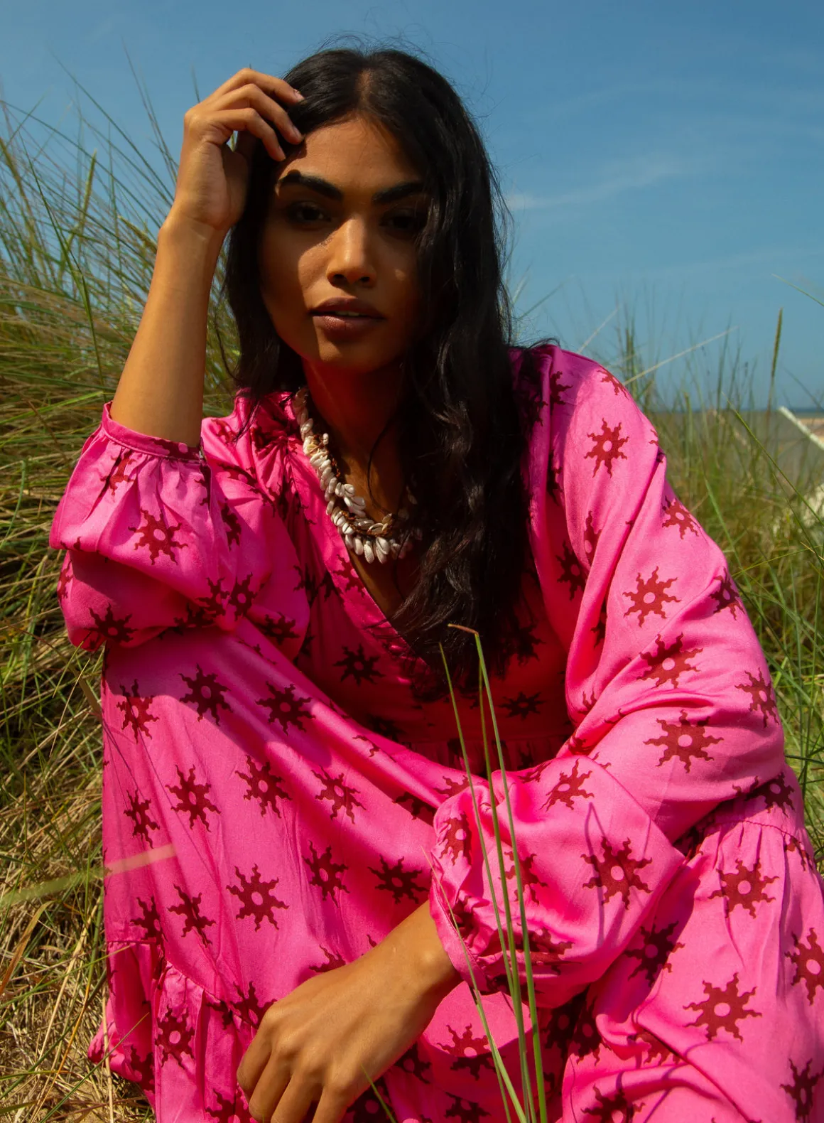 PPL Sofia Dress in Sun 04 Pink