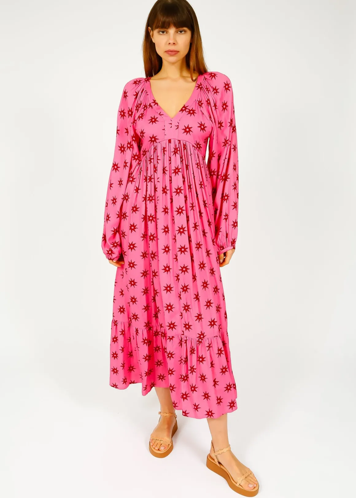 PPL Sofia Dress in Sun 04 Pink