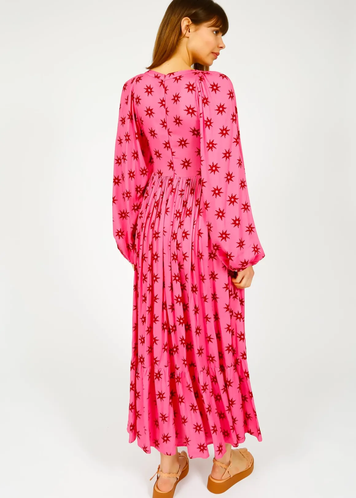 PPL Sofia Dress in Sun 04 Pink