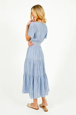 RAILS Cannes Dress in Lake View Stripe