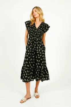 RAILS Clementine Dress in Dark Amaryllis