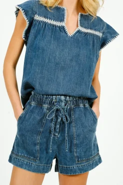 RAILS Foster Shorts in Blue