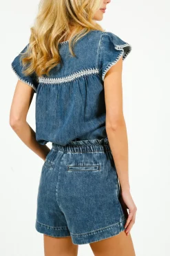 RAILS Foster Shorts in Blue