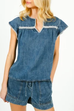 RAILS Foster Shorts in Blue