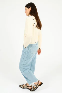 RAILS Juliete Knit Cardigan in Ivory