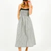 RAILS Primrose Dress in Ivory Jet Gingham