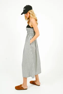 RAILS Primrose Dress in Ivory Jet Gingham