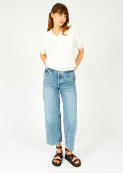 RAILS The Getty Crop in Geranium