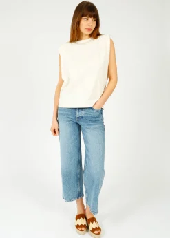 RAILS The Getty Crop in Geranium