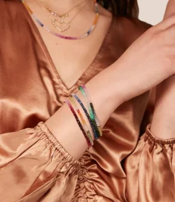 RF Blue Sapphire Beaded Bracelet