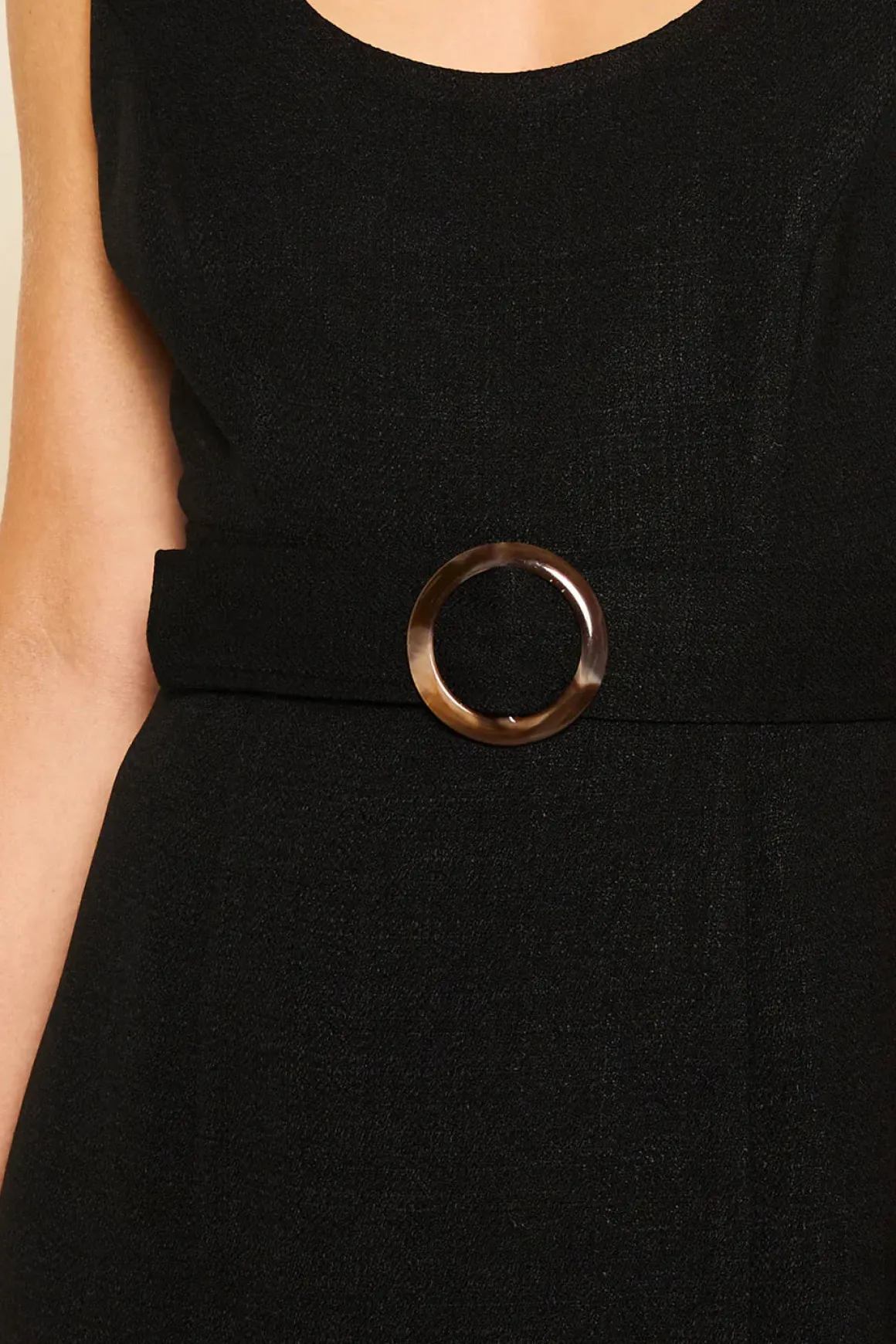 RIXO Cyra Dress in Black