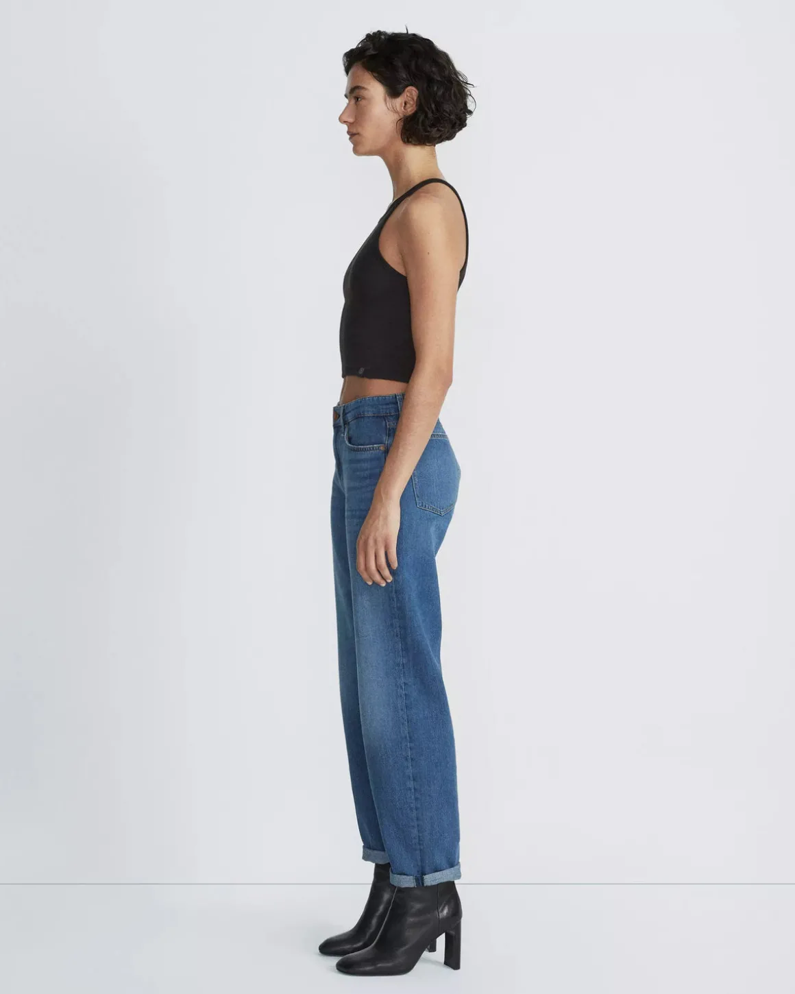 Ru0026B Dre Low Rise Baggy in Blake