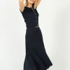 Ru0026B Eloise Skirt in Navy, Multi