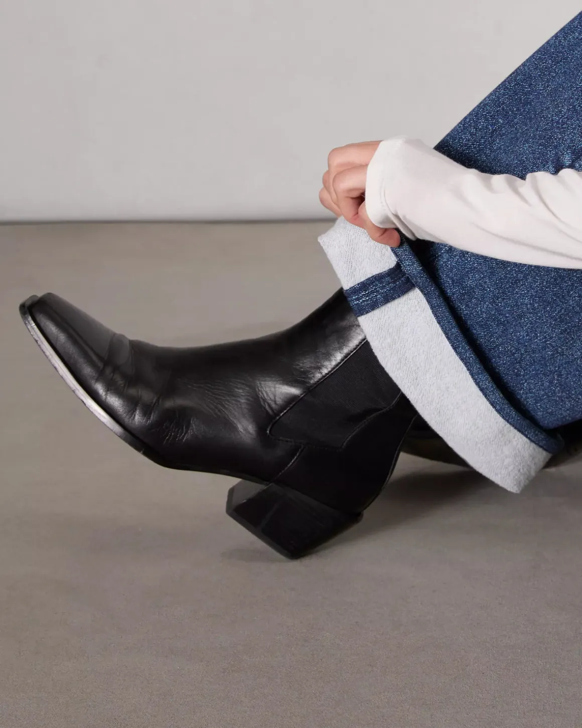 Ru0026B Miramar Sofie HR Ankle Wide Leg in Grove