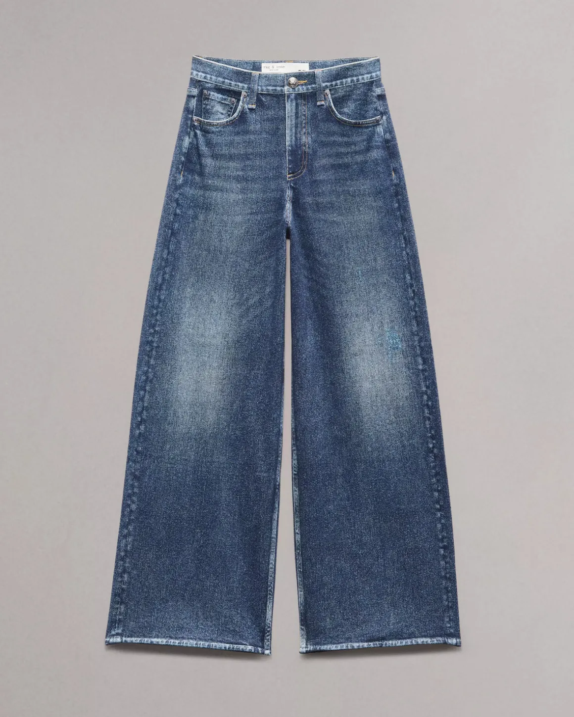 Ru0026B Miramar Sofie HR Ankle Wide Leg in Grove