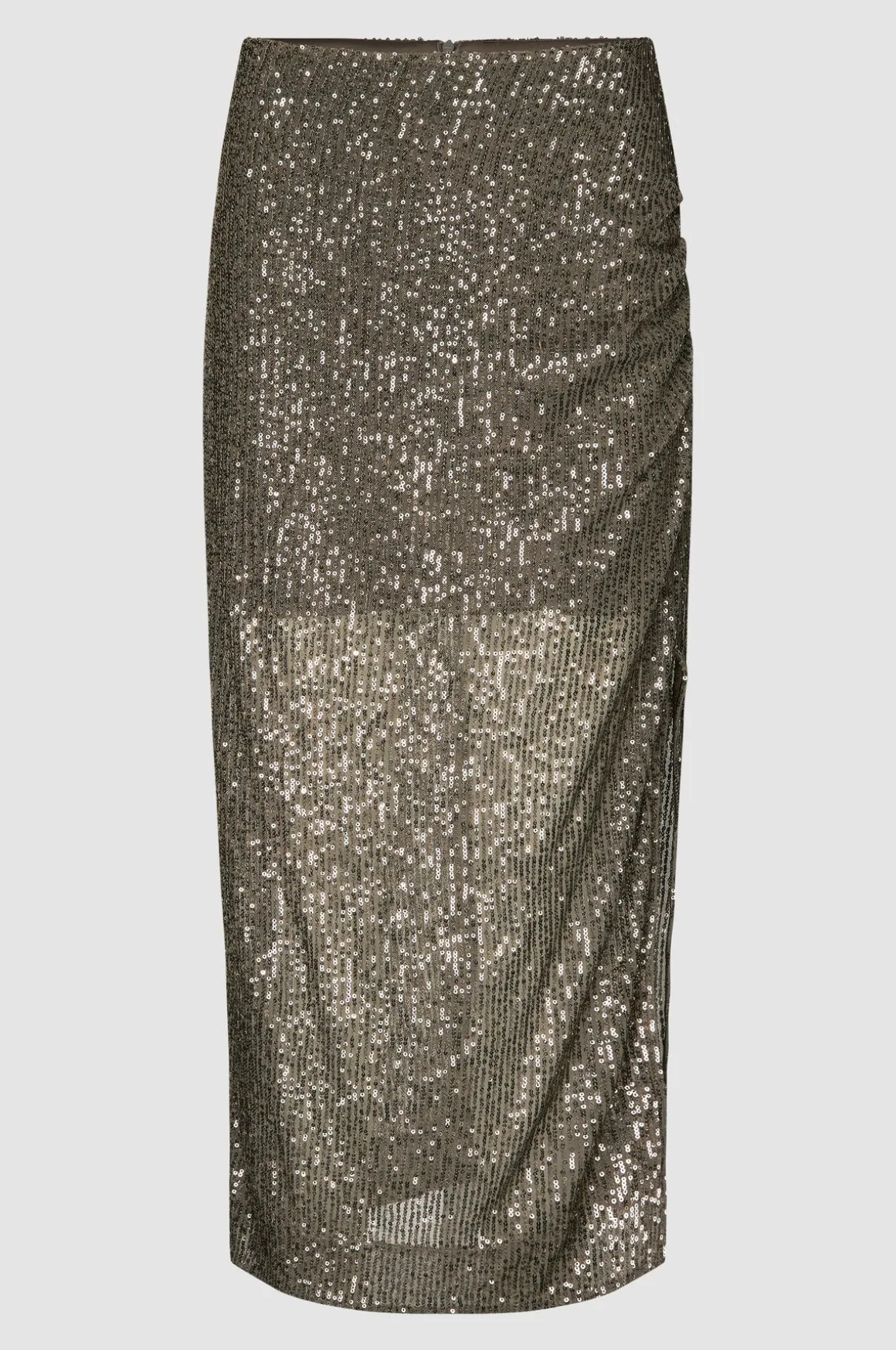 SEC.F Moonshine Pencil Skirt in Major Brown