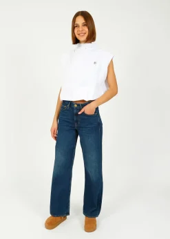 SLF Delia SL Top in White