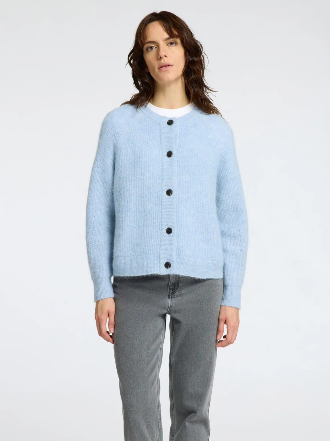 SLF Lulu Cardigan in Cashmere Blue