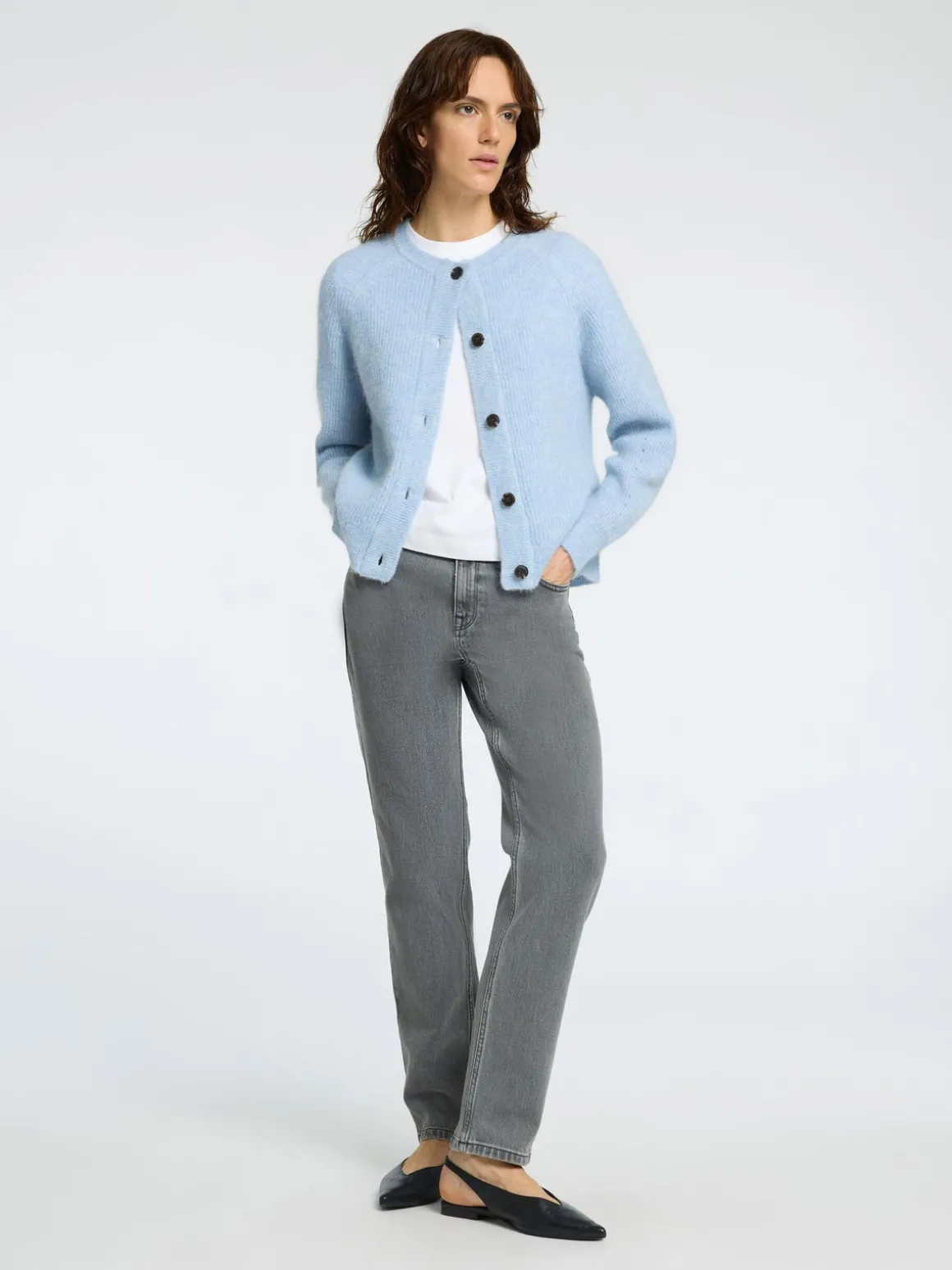 SLF Lulu Cardigan in Cashmere Blue