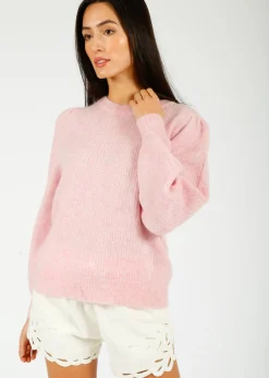 SLF Lulu Rib Knit in Bleached Mauve