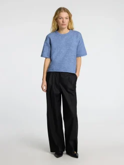 SLF Maline Liliana SS Knit in Cornflower