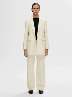 SLF Selfina LS Relaxed Blazer in Birch