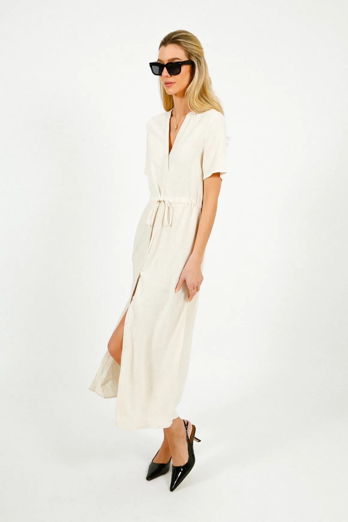 SLF Viva Damina Dress in Sandshell