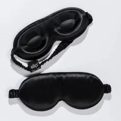 SLIP Silk Contour Sleep Mask in Black