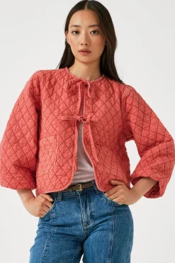 Su0026M Aria Jacket in Mineral Red