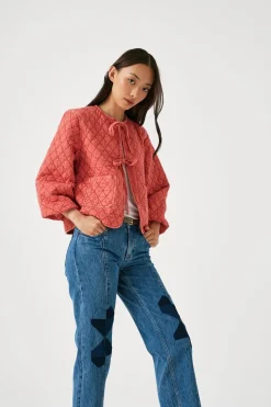 Su0026M Aria Jacket in Mineral Red