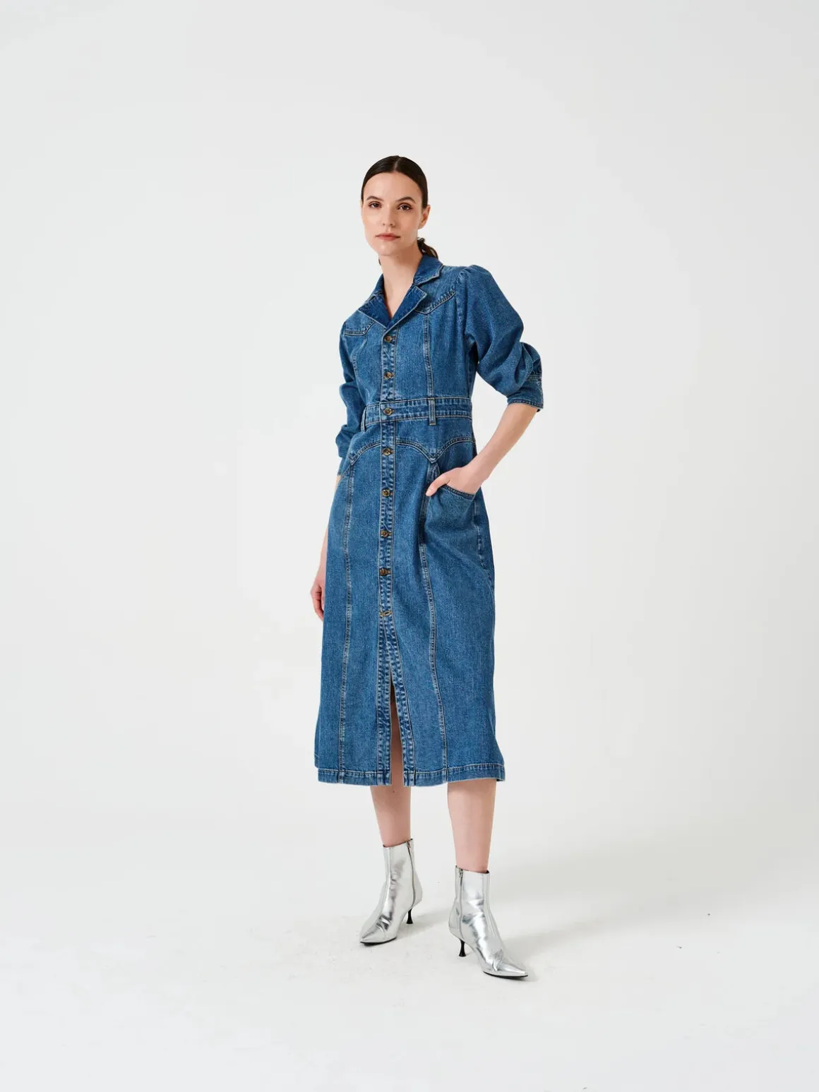 Su0026M Mia Dress in Vintage Americana