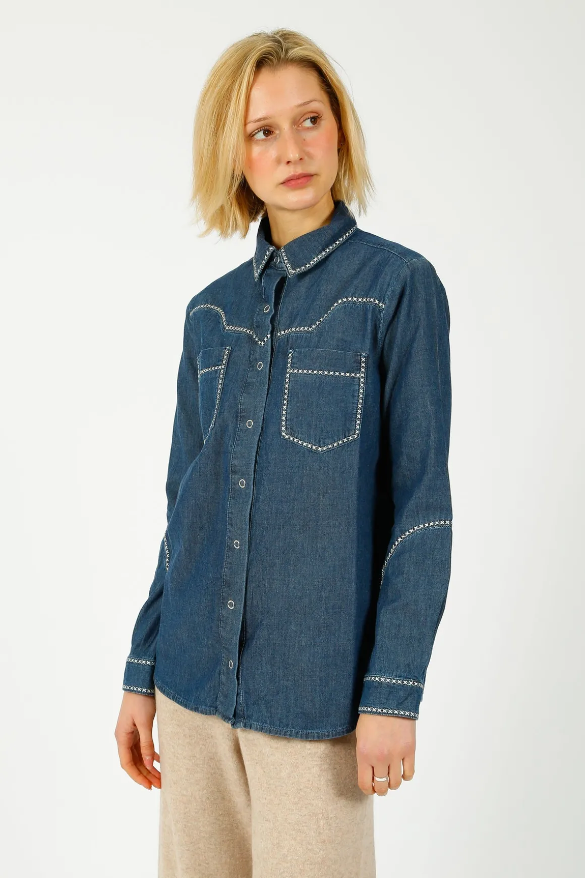 Su0026M Ray Shirt in Mid Vintage