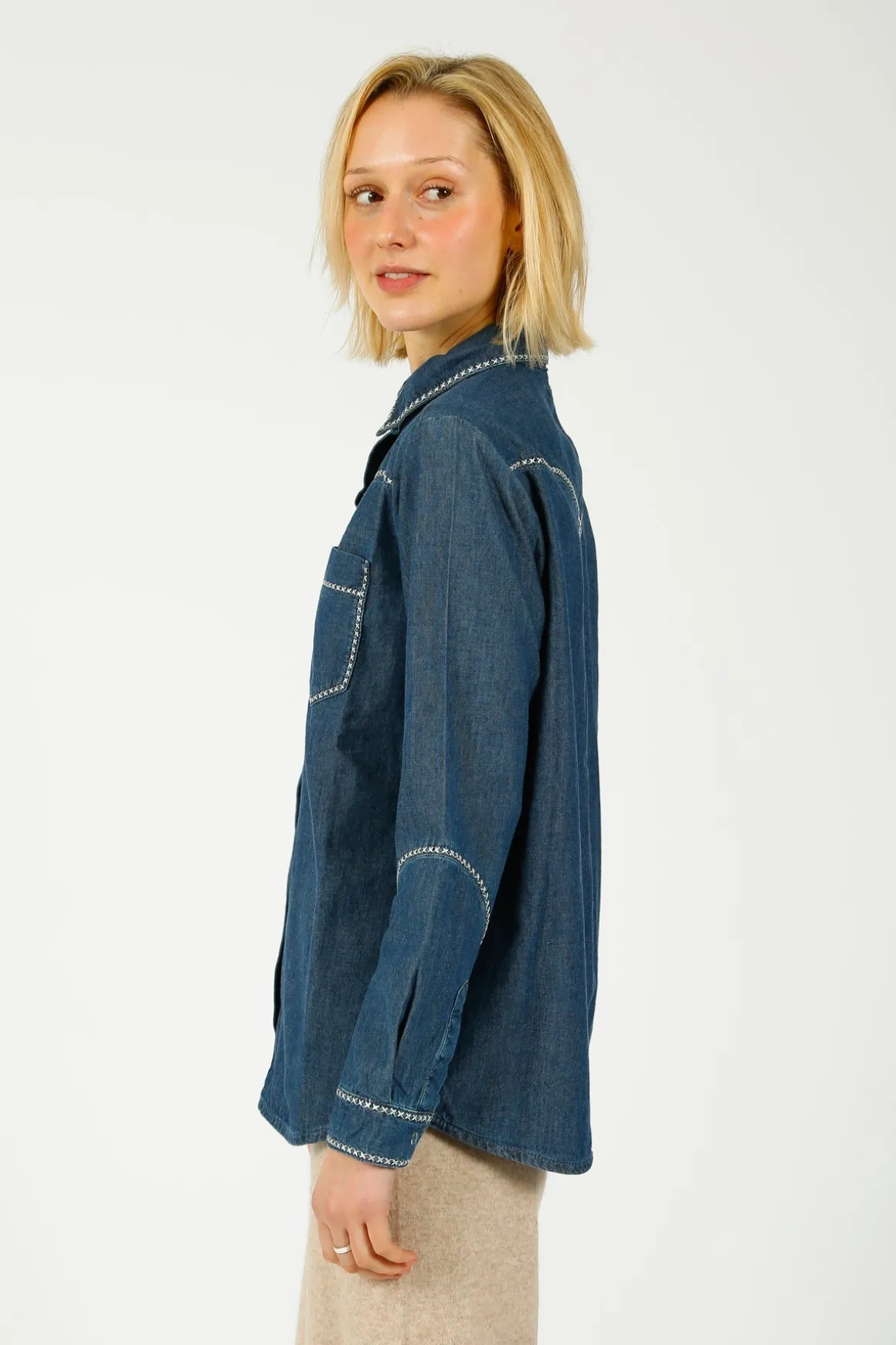 Su0026M Ray Shirt in Mid Vintage